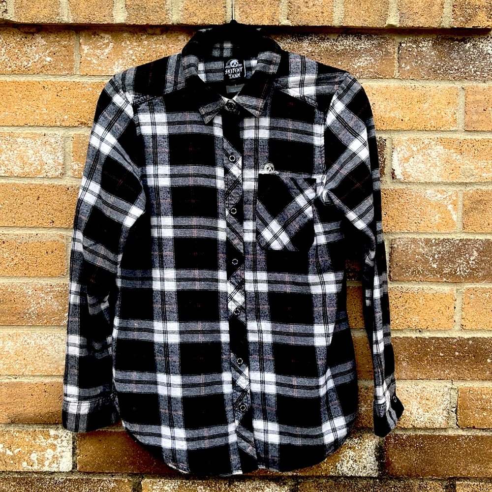 Sketchy Tank Flannel